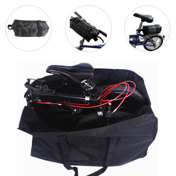 14-20inch Folding Bike Bag Sun UV Dust Wind Proof Bicycle Cover Bag Mountain Holder Bag for Dahon