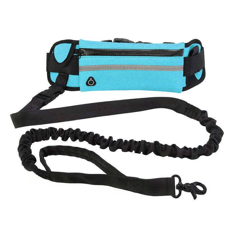 Sports Traction Rope High Elasticity Anti-Collision Outdoor Running Tactics Waist Dog Leash