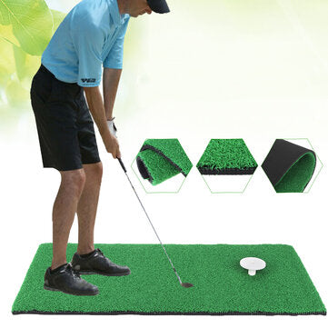30x60CM  Golf Training Mat Golf Practice Grass Mats Putting Rug Outdoor Indoor Home Office
