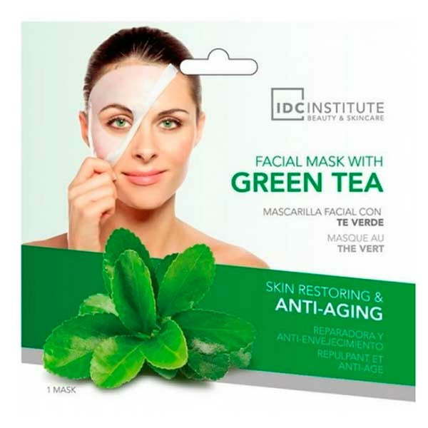Moisturizing Facial Mask IDC Institute Green Tea